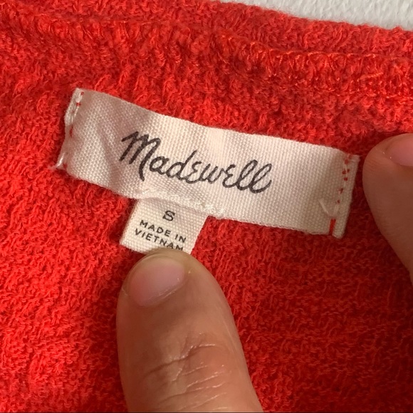 Madewell Texture Thread Modern Side-Tie Top H8951 - Picture 7 of 11